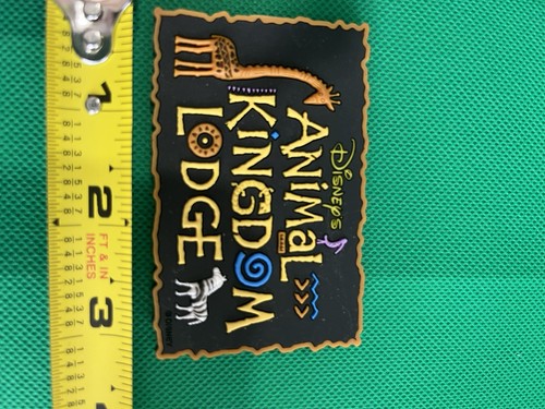 Vintage Walt Disney world Animal Kingdom Lodge Resort Hotel Disney Magnet (used)