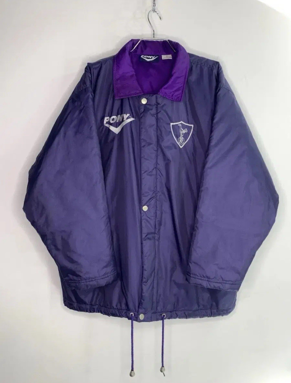 Giacca Coach Allenamento Pony Tottenham Hotspur Vintage Rara Taglia S XL