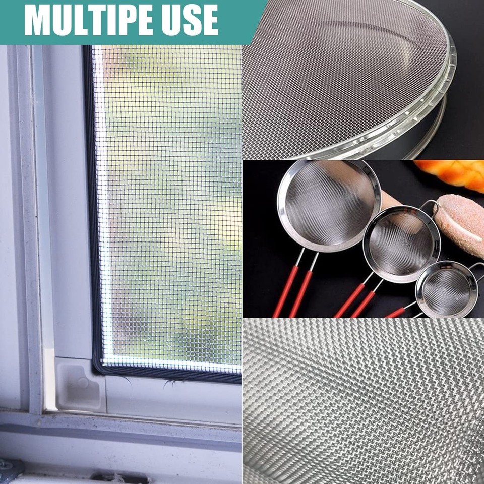 Stainless Steel Mesh Sheets Mesh Fabric Roll Wire Mesh Screen Heat ...