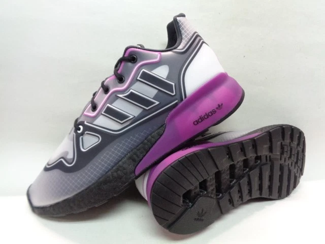 adidas ZX 2K Boost White Boost Blue Violet for Sale | Authenticity