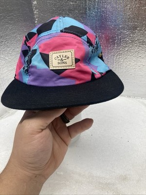 Caylor & Sons Hat Cap Strap Back Men's Adjustable 5 Panel Logo