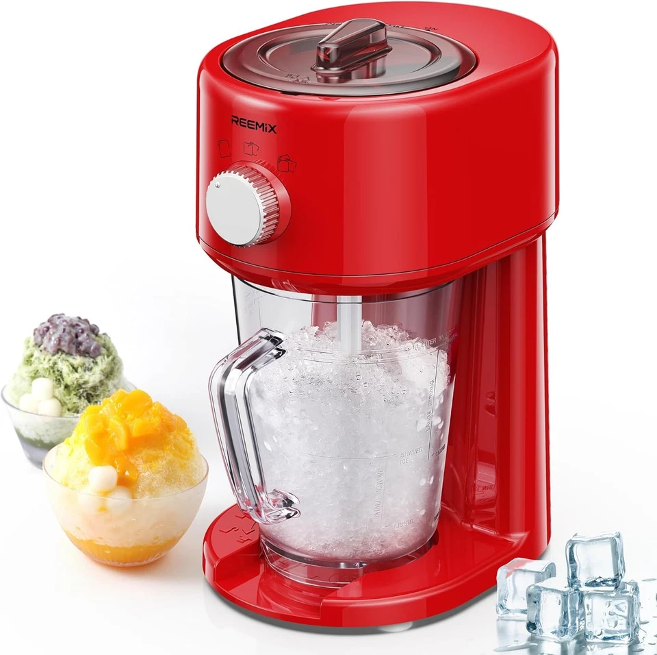 Electric Ice Crusher, Ice Crusher, 3 Operation Modes for Coarse and Fine Ice... - Photo 1/4