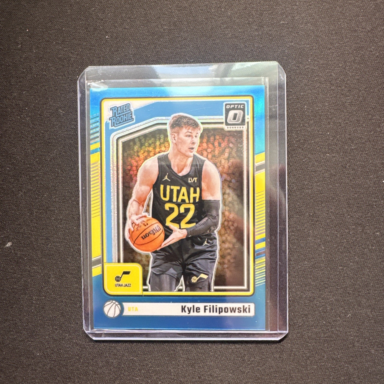 2024-25 Panini Donruss Optic - Rated Rookie Kyle Filipowski #300 Aqua  /225 (RC)