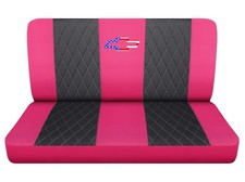 Truck Seat Covers With Design Fits 1961 To 1986 Chevy Ck 10-20 Bench Seat