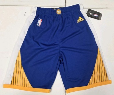 Adidas Golden State Warriors Shorts Youth Medium 10-12 NBA Basketball