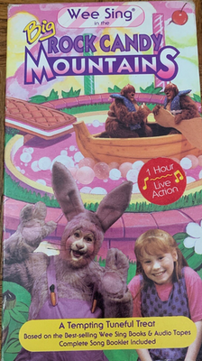 Wee Sing Big Rock Candy Mountains VHS-Very Rare Vintage-SHIPS N 24