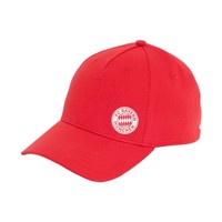 Czapka Z Daszkiem Adidas FC Bayern Munich Essentials Czerwona IA2333 DorośLi M/L