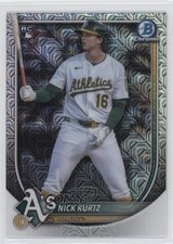 2025 Bowman Chrome Mega Box Mojo Refractor Nick Kurtz #93 Rookie RC