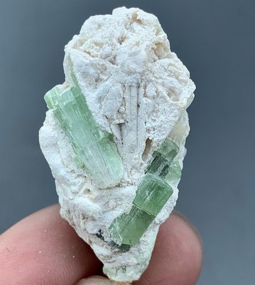 20 Gram Tourmaline Crystal Specimen, Afghanistan Mineral (50x26x16mm)