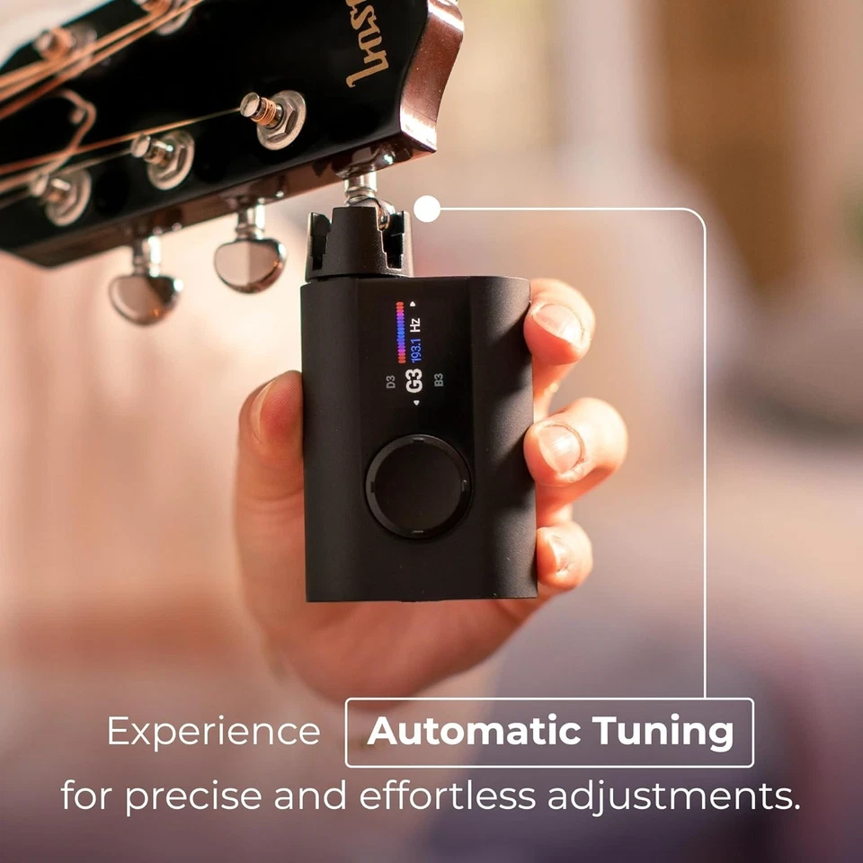 ROADIE 3 | Smart Automatic Guitar Tuner, Metronome & String Winder | For Electri - image 2 of 4