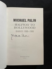 SIGNED Michael Palin "Halfway To Hollywood Diaries 1980-1988" Hardcover 1st Ed