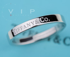 Tiffany T&Co Band Ring Pt. 950 Platin 3mm Ehering Trauring Gr. 58 + Original Box