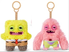 COMBO Set - Brand New Fuggler x SpongeBob Squarepants Licensed Keyrings by ZURU