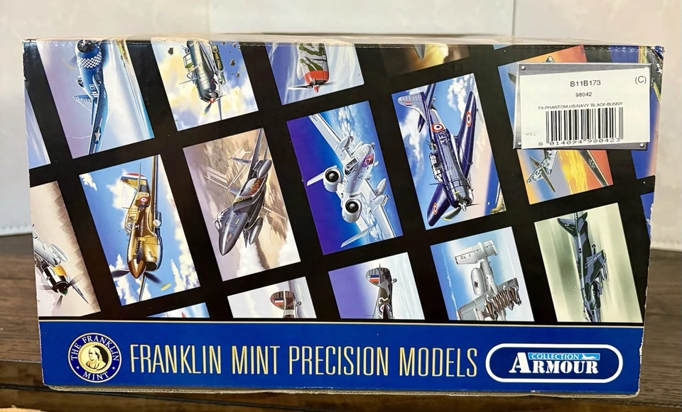 Franklin Mint F-4 Phantom "Black Bunny" 1:48. Nuevo en caja Foto 4 de 4