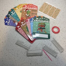 New The Grinch Who Stole Christmas Money Holder Cards Set of 10 for Cash Gift