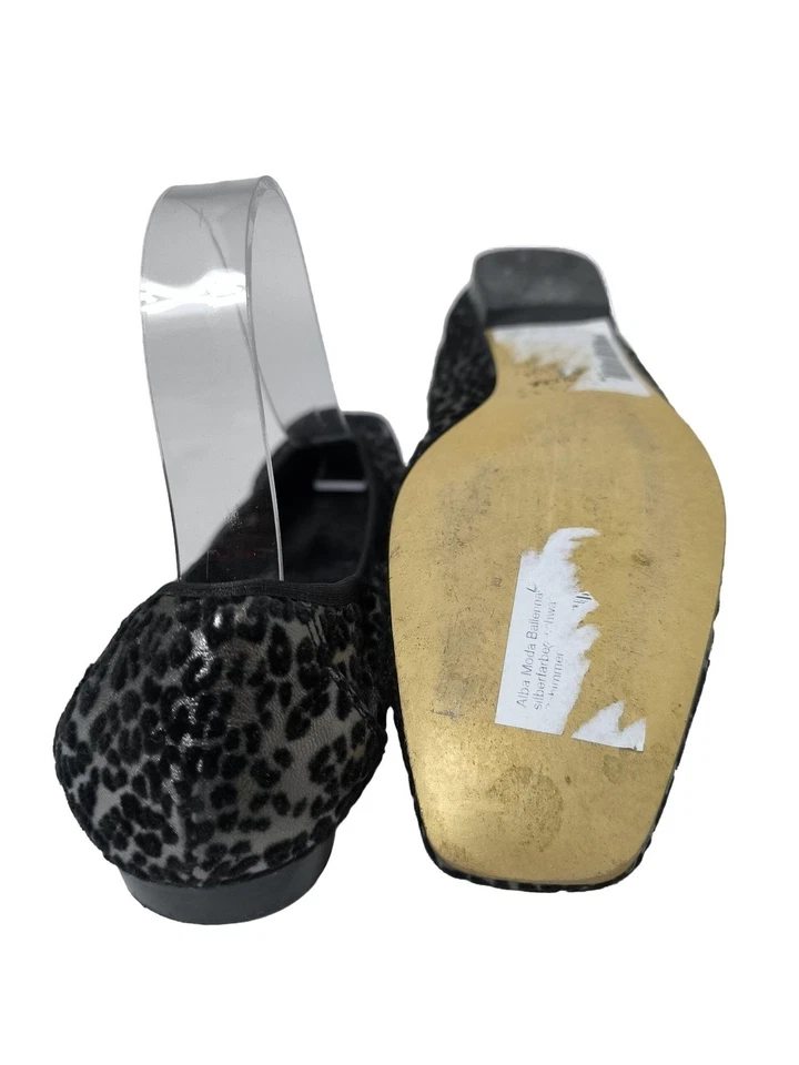 ALBA MODA Ballerine classiche Donna Ballerina Taglia IT 38 argento-nero - Immagine 2 di 4