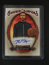 R.J Hampton 2020 Upper Deck Goodwin Champions Auto [3hk