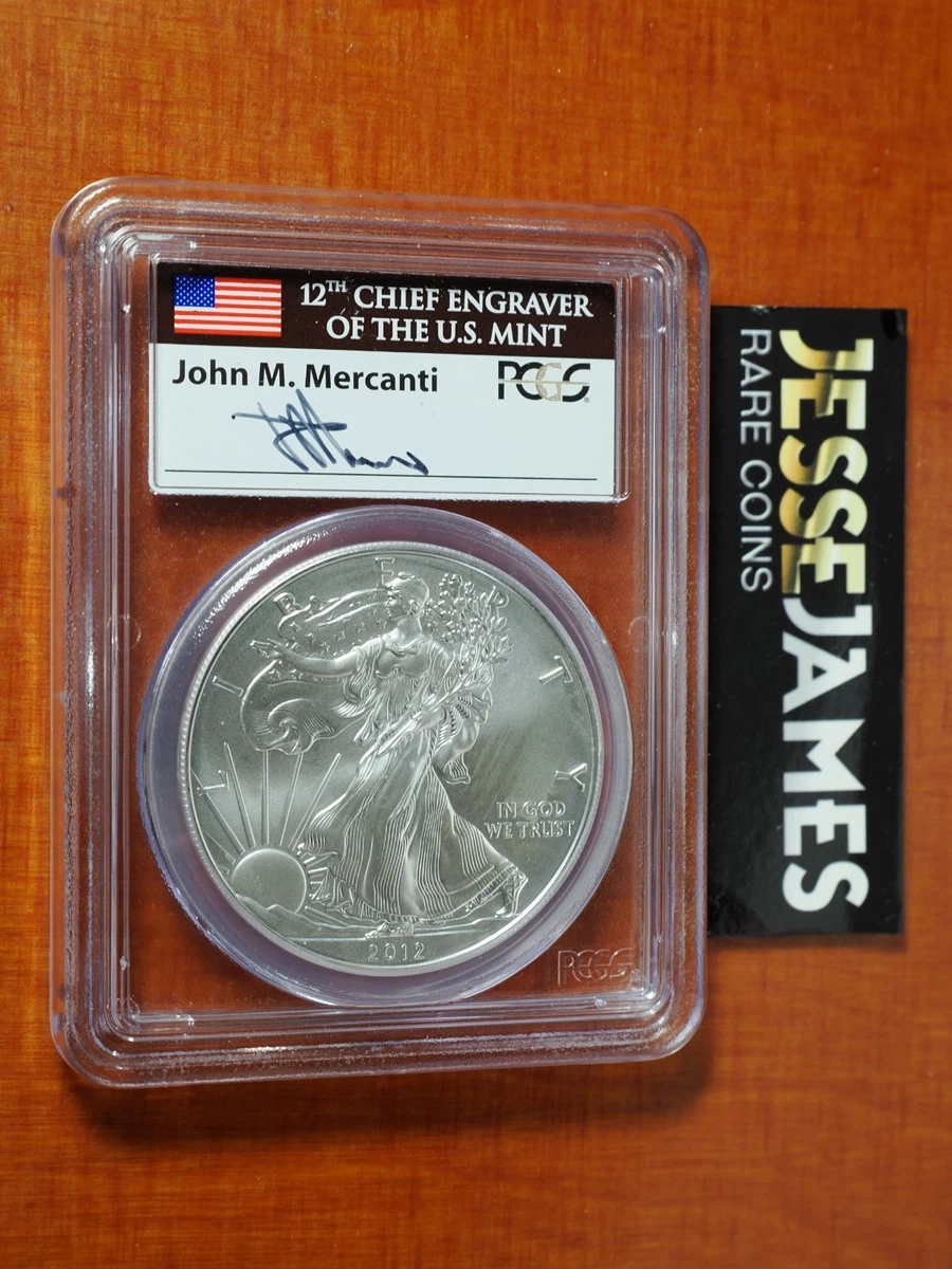 American Eagle MS 70 Graded 2012 Silver Bullion Coins for sale | eBay