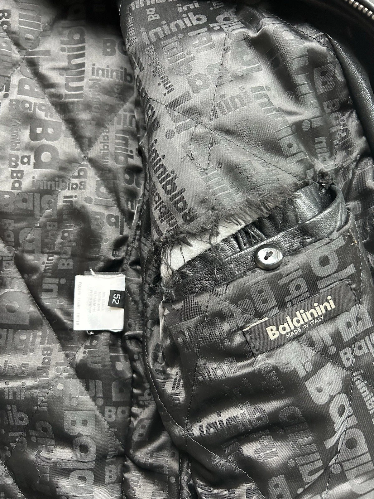 Neovintage Pilot ItalianCalf Leather Jacket Baldinini image 7