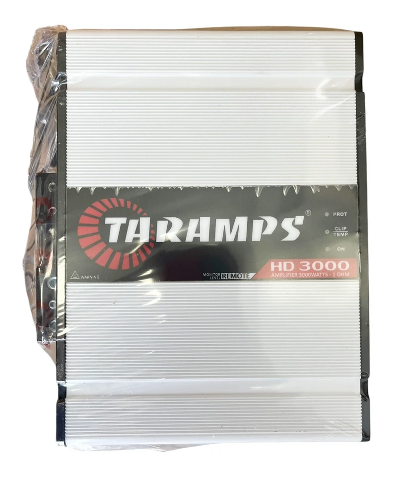 Amplificador Monobloque Taramps HD 3000 1 Ohm 1 Canal 3000 Vatios RMS MAX Clase D Foto 2 de 4