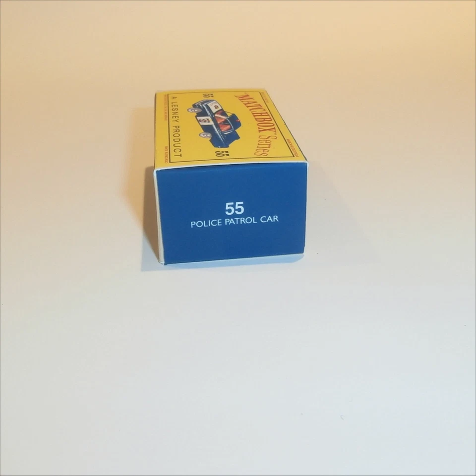 Matchbox Lesney 55b Ford Fairlane Police Car Empty D Style Repro Box - Image 3 of 4