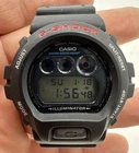 Casio G-Shock DW-6900 1289 Vintage Digital Alarm Chronograph Watch Nice!