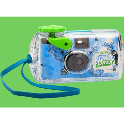FUJI Quick Snap Waterproof 27exp 35mm Camera, One Time Use, NEW
