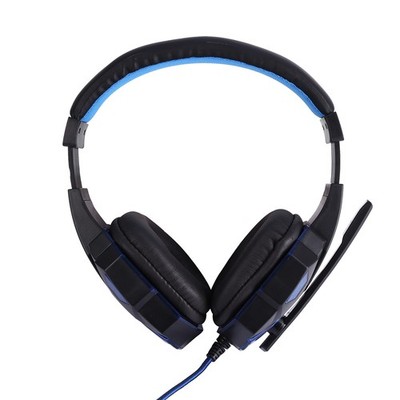 Stereo-Gaming-Kopfhörer Mit Mikrofon Kabelgebundene Headsets Mit LED-Beleuchtung
