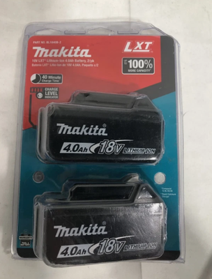 #ad #ad Makita 18V LXT 4.0Ah Lithium Ion Battery 2 Pack BL1840B $84.99