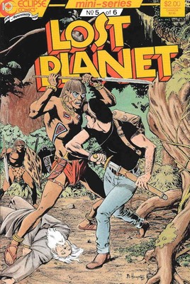 Lost Planet #5 FN; Eclipse | Penultimate Issue - w/Bag+Board