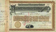 Cresson & Clearfield County & New York Short Route Railroad 1886 Irvona Ashville