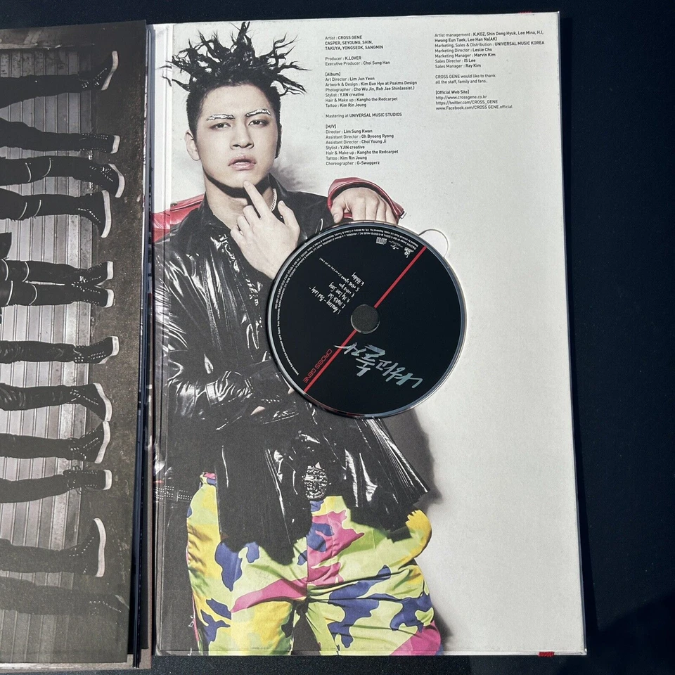Cross Gene Play With Me 2 Mini Álbum w/ 6 Posters BTS K-POP KPOP US Seller - Image 3 of 4