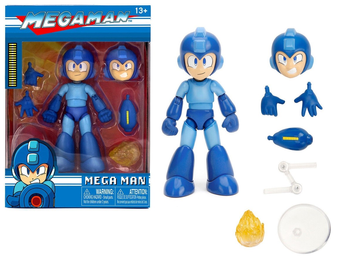 Figurine Mega Man Jada Toys – 12 Cm, Articulée, Série 5, Neuve 2024