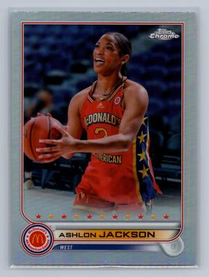 Ashlon Jackson 2022 Topps Chrome McDonald's All American Refractor