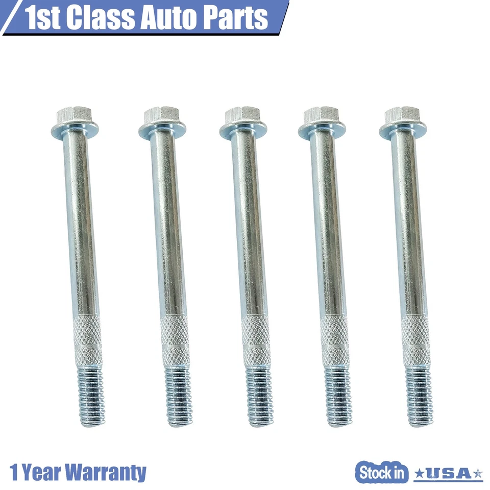 5x Starter Bolts 3/8X16 4.33" For 1999 2000 Cadillac Escalade Chevrolet C2500 — 第 2/2 张图片