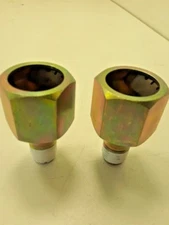 . (2) BOTH 47RE 48re Cooler Line Fitting 1/2" Push-In Quick Connect Clips READ