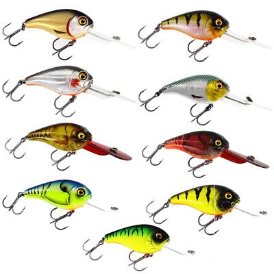 Westin MEGABITE DR Crankbait Wobbler Kunstköder für Barsch Hecht 6cm 19g