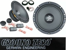 passend für VW Golf 5 V ab 03 Ground Zero kompo Lautsprecher Set Tür Vorn 300 W