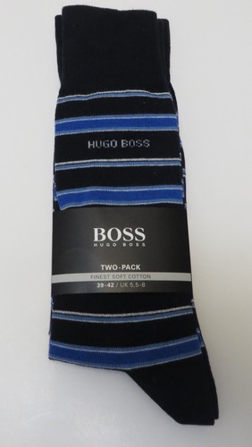 Calcetín Hugo BOSS Clásico Crew Para Hombre Talla 7 - 13 Algodón Suave Paquete de 2 Diseño - Imagen 121 de 150