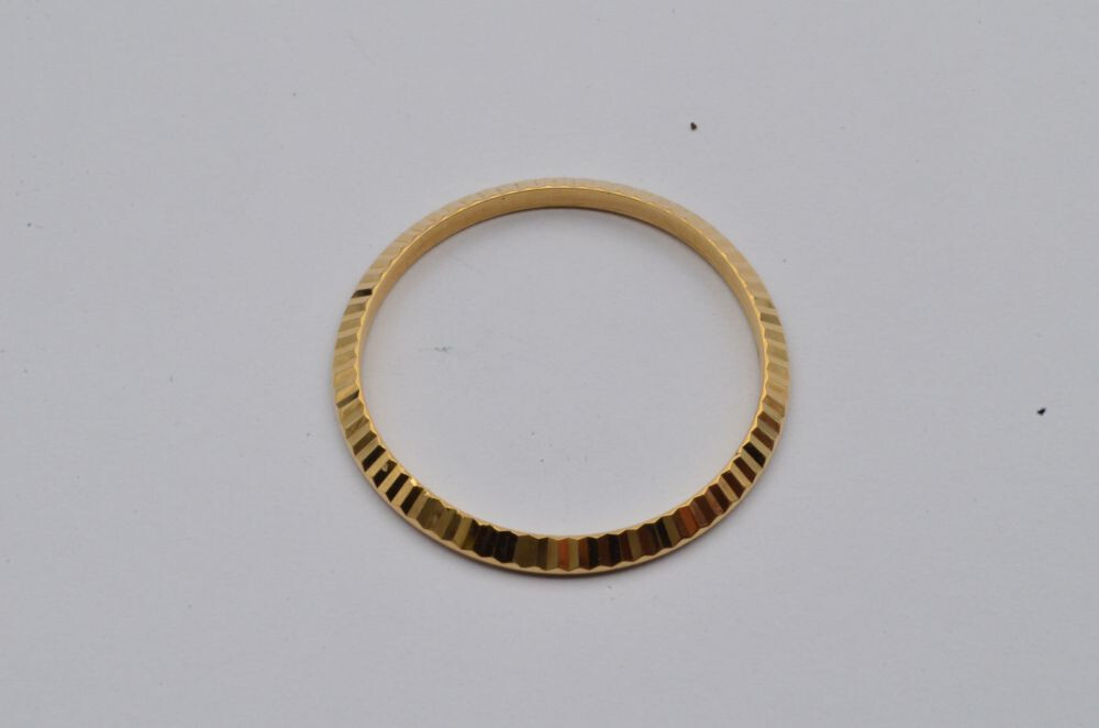 Rolex Mujer Luneta Bisel 18K 750 Oro 29MM Medio Tamaño Vintage Raro