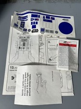 Vintage 1997 Estes Star Wars R2D2 Flying Model Rocket Box Open Bags Sealed
