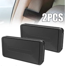 2-Pack Universal Car Seat Belt Clip Adjuster–Safety Buckles for Improved Comfort