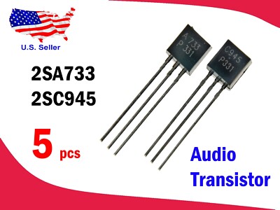 2N22222 2N3904 2N3906 2N4401 2N4403 2SA733 2SC945 2SA1015 (5,10,20 pcs)