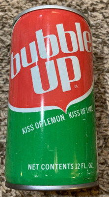 VINTAGE BUBBLE UP LEMON LIME SODA STELL PULL TAB CAN | eBay