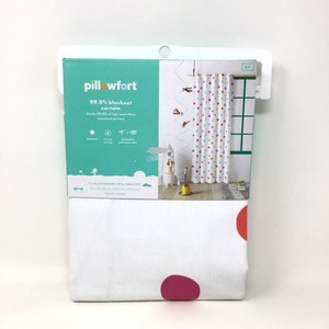 1 Panel Pillowfort Polka Dot Blackout Curtain Panel Multicolor Cotton