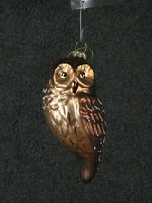 Owl Ornament 2 styles - Kurt Adler
