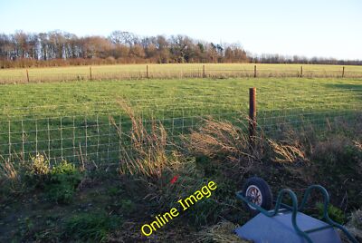 Foto 6x4 Felder von La Hogue Farm Kennett Die A11 ist irgendwo hinter der c2013