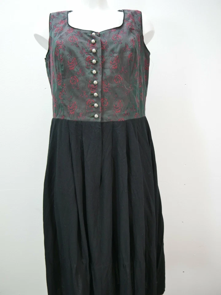 Sonnblick Tracht & Country Wienernaht und Blumen süßes Dirndl ohne Schürze Gr.44 - Bild 1 von 4