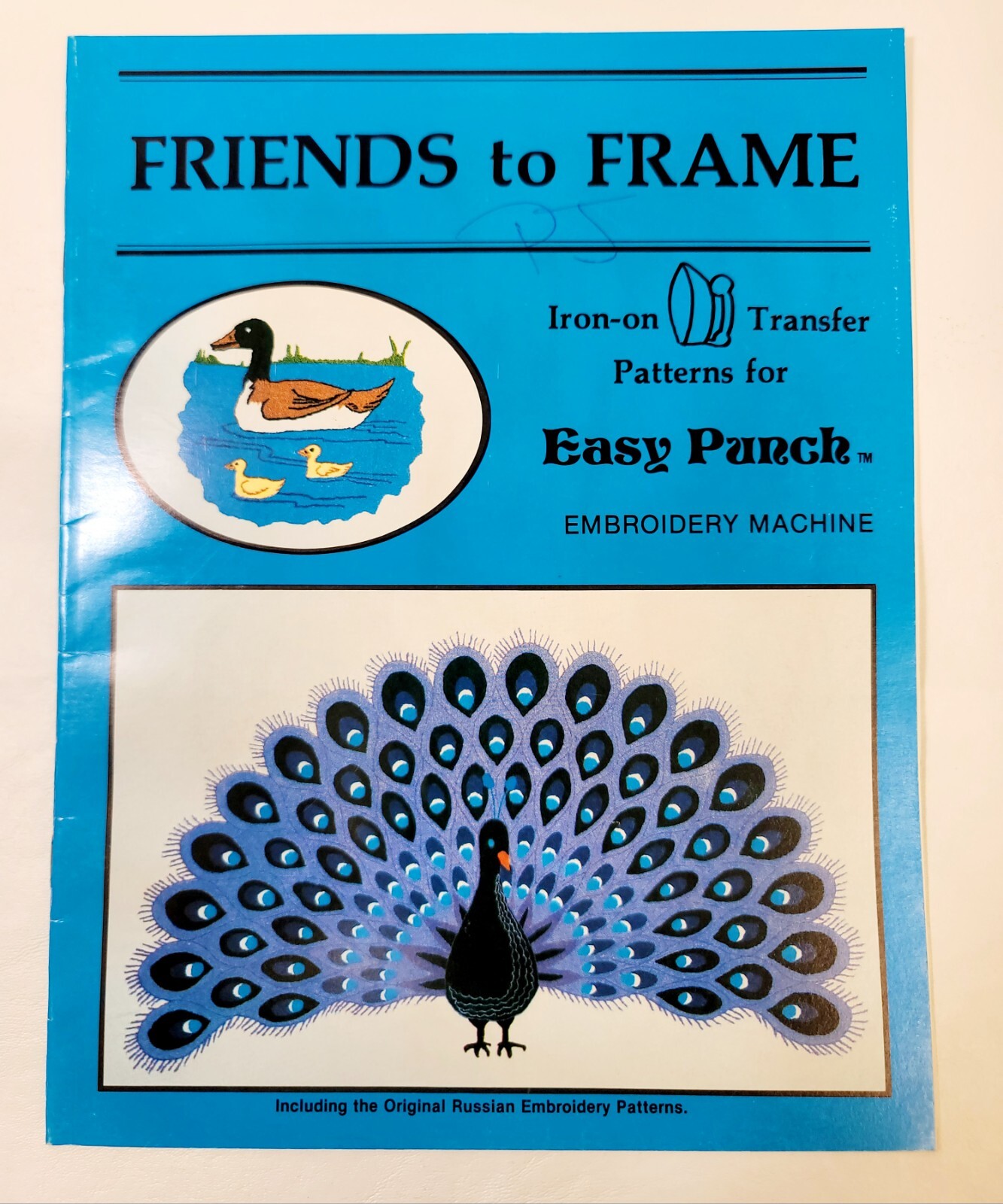 Vintage Easy Punch Friends to Frame Iron-On Patterns Punch Patterns ...