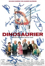 Dinosaurier "Ezard & Leander Haußmann" Autogramme signed 20x30 cm Bild